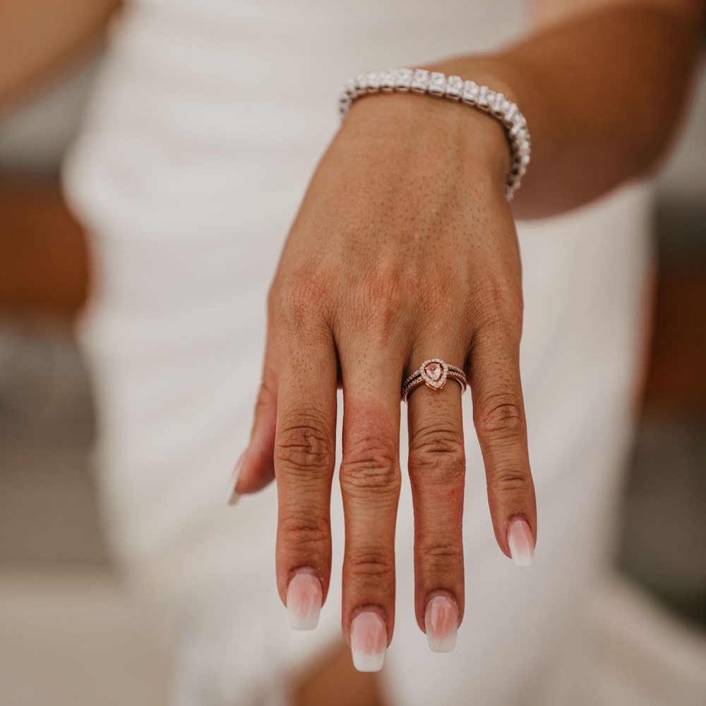 Rose Gold Morganite Ring
